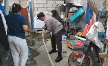 Hari ke-7 Distribusi Air Bersih ABH, Polsek Batu Ampar Pastikan Penyaluran Aman dan Tertib