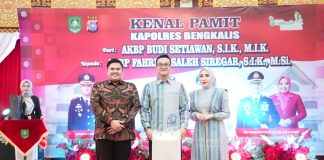 Ketua DPRD Bengkalis Septian Nughara Hadiri Kenal Pamit Kapolres Bengkalis