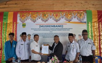 Musrenbang RKPD 2027 Kecamatan Temiang Pesisir Fokus Pemerataan Infrastruktur dan SDM