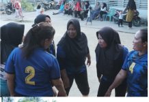 Semangat Kebersamaan Warnai Fun Game Voli Antar RT Desa Nyamuk