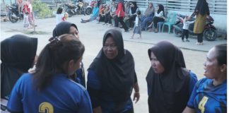 Semangat Kebersamaan Warnai Fun Game Voli Antar RT Desa Nyamuk