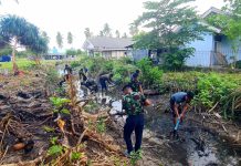 Aksi Bersih Lingkungan, Lanud RSA Rawat Jalur Strategis dan Area Pantai Natuna