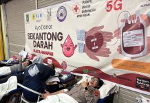 Dibuka Kabid Humas Polda Kepri, Peserta Donor Darah KJK Lampaui Target