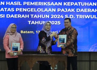 Sekda Bintan: Rekomendasi BPK Jadi Dasar Perbaikan dan Penguatan PAD Daerah