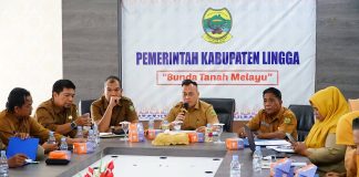 Jelang Ramadhan, Bupati Lingga Pimpin High Level Meeting TPID Pastikan Harga dan Pasokan Pangan Stabil