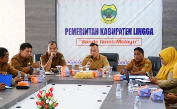 Jelang Ramadhan, Bupati Lingga Pimpin High Level Meeting TPID Pastikan Harga dan Pasokan Pangan Stabil