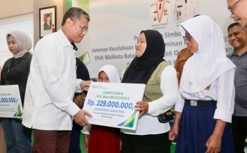Pemko Batam Berikan Perlindungan BPJS Ketenagakerjaan bagi 10.285 Pekerja Rentan