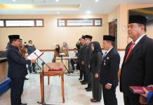 Lantik 5 Pejabat Administrator Sekda Siak Tekankan Inovasi dan Profesionalisme ASN