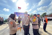 Polres Kepulauan Anambas Gelar Apel Operasi Keselamatan Seligi 2026, Fokus Tekan Pelanggaran dan Kecelakaan Lalu Lintas