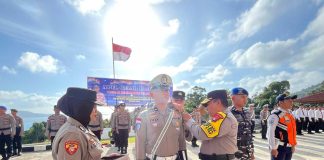 Polres Kepulauan Anambas Gelar Apel Operasi Keselamatan Seligi 2026, Fokus Tekan Pelanggaran dan Kecelakaan Lalu Lintas