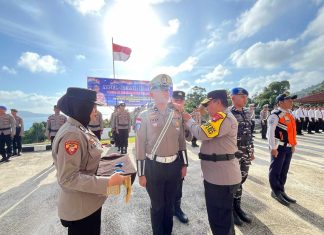 Polres Kepulauan Anambas Gelar Apel Operasi Keselamatan Seligi 2026, Fokus Tekan Pelanggaran dan Kecelakaan Lalu Lintas