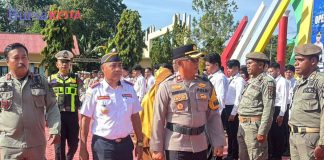 Polres Buton Gelar Apel Pasukan Operasi Keselamatan Anoa Jelang Idul Fitri 2026