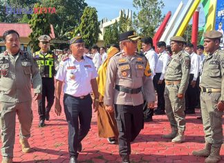 Polres Buton Gelar Apel Pasukan Operasi Keselamatan Anoa Jelang Idul Fitri 2026
