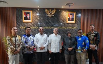 Bupati Siak Temui Menko Pangan, Bahas Penguatan Ketahanan Pangan dan Kampung Nelayan