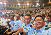 Danlanud RSA Natuna Hadiri Rakornas Pemerintah Pusat dan Daerah Tahun 2026