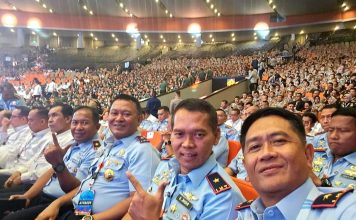 Danlanud RSA Natuna Hadiri Rakornas Pemerintah Pusat dan Daerah Tahun 2026