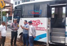 Jelang Operasi Ketupat Seligi 2026, Satlantas dan Dishub Natuna Cek Kesiapan Armada Angkutan Umum
