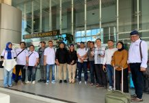 Hadiri Peringatan HPN 2026, SMSI Kepri Disambut SMSI Pusat di Bandara Soekarno-Hatta