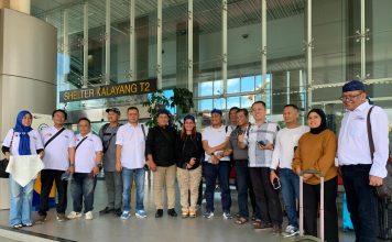 Hadiri Peringatan HPN 2026, SMSI Kepri Disambut SMSI Pusat di Bandara Soekarno-Hatta
