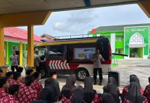 Satbinmas Polres Natuna Sosialisasikan Pencegahan Bullying kepada Siswa MAN 1 Natuna