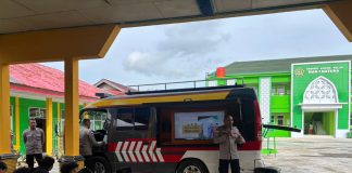 Satbinmas Polres Natuna Sosialisasikan Pencegahan Bullying kepada Siswa MAN 1 Natuna