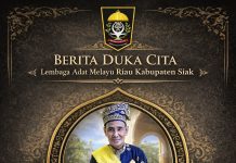 Ketum MKA LAMR Siak Wafat, Bupati Afni Sampaikan Duka Mendalam