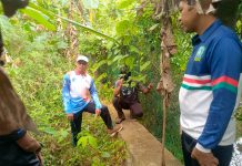 Ketersediaan Air Bersih Jadi Perhatian, Camat Siantan Timur Tinjau Infrastruktur Embung Desa Nyamuk