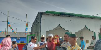 Sambut HPN 2026, SMSI Natuna Bersama Lintas Organisasi Gelar Baksos di Kota Tua Penagi