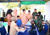 Peduli Kesehatan Anak, RSAU Lanud RSA Natuna Periksa THT Siswa TK dan KB Angkasa