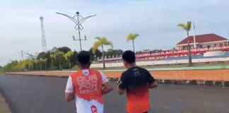 Basarnas Natuna Tempuh Estafet 54 Km, Sambut HUT ke-54 dengan Semangat Satu Jiwa Satu Rasa