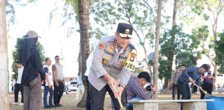 Sambut Ramadhan 1447 H, Polda Kepri Gelar Bhakti Kebersihan di Pantai Ocarina Batam
