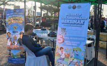 BNNK Tanjungpinang Hadirkan Pojok Konsultasi di Lapangan Pamedan pada Puncak HPN 2026