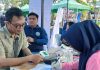Puskesmas Sei Jang Buka Layanan Pemeriksaan Kesehatan Gratis di Puncak HPN 2026 Lapangan Pamedan