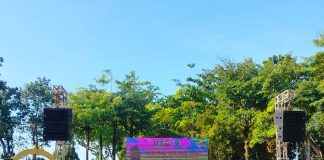 Wali Kota Tanjungpinang Lis Darmansyah Hadiri Senam Bersama HPN di Lapangan Pamedan