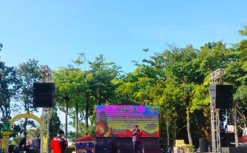 Wali Kota Tanjungpinang Lis Darmansyah Hadiri Senam Bersama HPN di Lapangan Pamedan