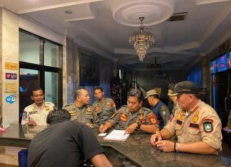 Tegakkan Perda, Satpol PP Bengkalis Gelar Razia