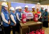 Pertamina dan SERUNI Serahkan Bantuan Sarana Air Bersih dan 1.577 Tabung Bright Gas bagi Warga Terdampak Bencana di Kabupaten Pidie Jaya