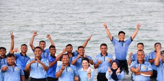 Sambut Ramadhan 1447 H, Lanud Raden Sadjad Natuna Gelar Tradisi Padusan