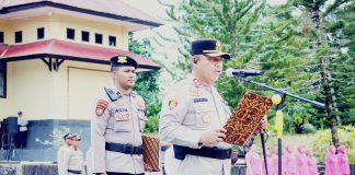 Kapolres Buton Pimpin Upacara Hari Kesadaran Nasional
