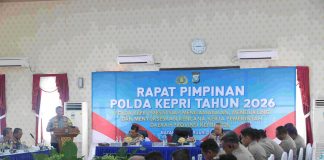 Kapolda Kepri Buka Rapat Pimpinan Polda Kepri Tahun 2026