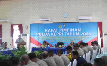 Kapolda Kepri Buka Rapat Pimpinan Polda Kepri Tahun 2026