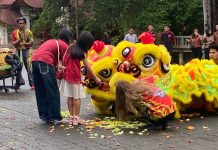 MEG Rayakan Imlek Bersama Warga Rempang dan Galang di Vihara Chuan Kim Quang