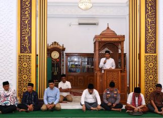 Ketua DPRD Wirman Putra Sebut Bangga atas Kekompakan Warga Bangun Masjid Secara Swadaya