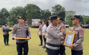 Kapolda Kepri Apresiasi Personel Polres Lingga, IPDA Alexander Maramis Raih Penghargaan atas Dukungan Program Nasional SPPG