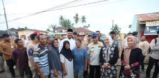 Mendagri Tinjau Lokasi Banjir di Aceh Tamiang, Praja IPDN Bantu Percepat Pemulihan