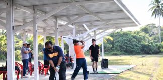 Golf Bersama Perkuat Koordinasi Lanud Raden Sadjad Natuna di Wilayah Perbatasan