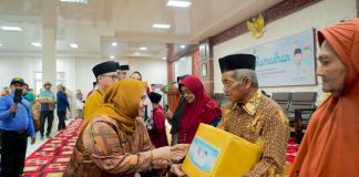 Safari Ramadhan Perdana, Bupati Kasmarni Pererat Sinergi dan Serap Aspirasi Masyarakat Talang Muandau