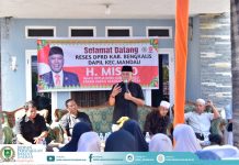 H. Misno Siap Perjuangkan Aspirasi Agar Dapat Dimanfaatkan Langsung oleh Masyarakat