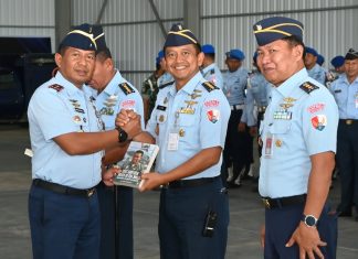Jejak Kepemimpinan Djoko Suyanto Warnai Literasi di Lanud Raden Sadjad Natuna
