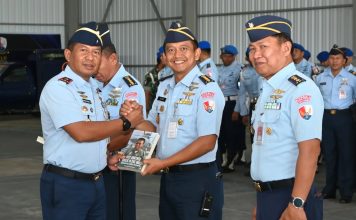 Jejak Kepemimpinan Djoko Suyanto Warnai Literasi di Lanud Raden Sadjad Natuna